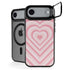 Pink Heart Pattern iPhone 17 Air Kickstand Case