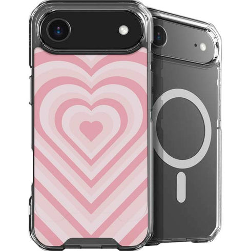 Pink Heart Pattern iPhone 17 Air MagSafe Case