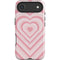 Pink Heart Pattern iPhone 17 Air Magsafe Impact Case