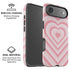 Pink Heart Pattern iPhone 17 Air Magsafe Impact Case