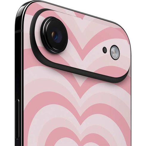 Pink Heart Pattern iPhone 17 Air Skin