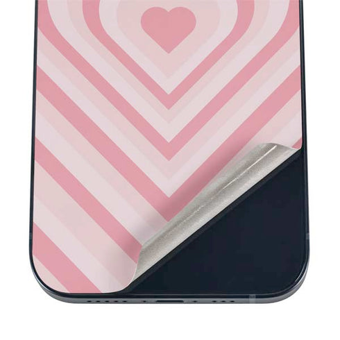 Pink Heart Pattern iPhone 17 Air Skin
