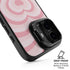 Pink Heart Pattern iPhone 17 Kickstand Case