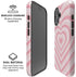 Pink Heart Pattern iPhone 17 Magsafe Impact Case