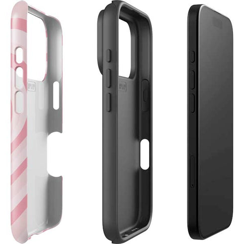 Pink Heart Pattern iPhone 17 Pro Impact Case