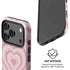 Pink Heart Pattern iPhone 17 Pro Max Magsafe Impact Case