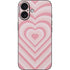 Pink Heart Pattern iPhone 17 Skin