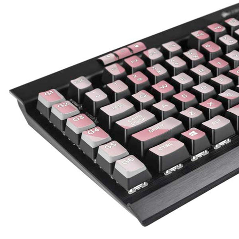 Pink Heart Pattern K95 RGB PLATINUM Mechanical Gaming Keyboard Skin
