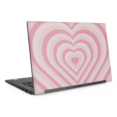 Pink Heart Pattern Dell Latitude Skin