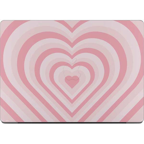 Pink Heart Pattern Apple MacBook Pro 14-inch Skin