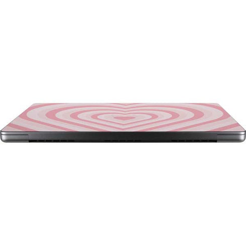 Pink Heart Pattern Apple MacBook Pro 14-inch Skin