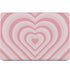 Pink Heart Pattern MacBook Skins
