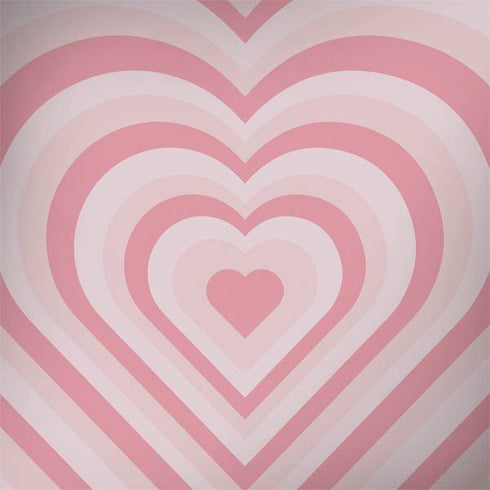 Pink Heart Pattern MacBook Skins