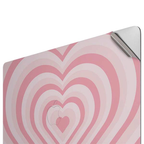 Pink Heart Pattern Apple MacBook Pro 16-inch Skin