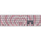 Pink Heart Pattern Magic Keyboard with Numeric Keypad Skin
