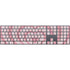 Pink Heart Pattern Magic Keyboard with Numeric Keypad Skin