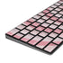 Pink Heart Pattern Magic Keyboard with Numeric Keypad Skin