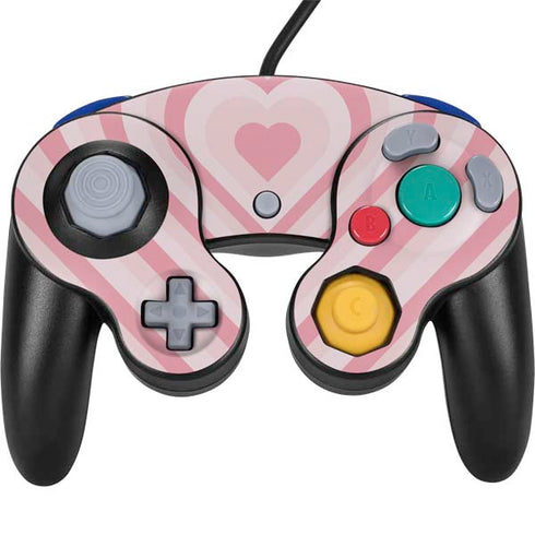 Pink Heart Pattern Nintendo Skins