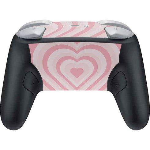 Pink Heart Pattern Nintendo Switch 2 (2025) Pro Controller Skin