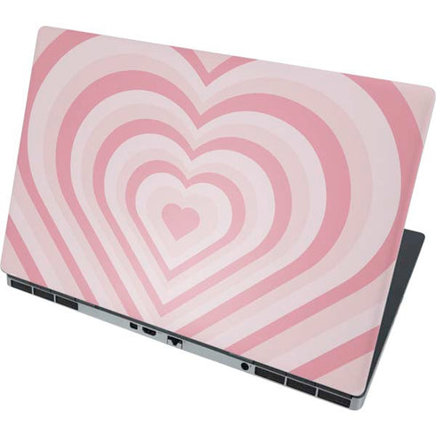 Pink Heart Pattern Dell Precision Skin