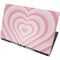 Pink Heart Pattern Dell Precision Skin