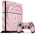 Pink Heart Pattern PlayStation PS4 Skins