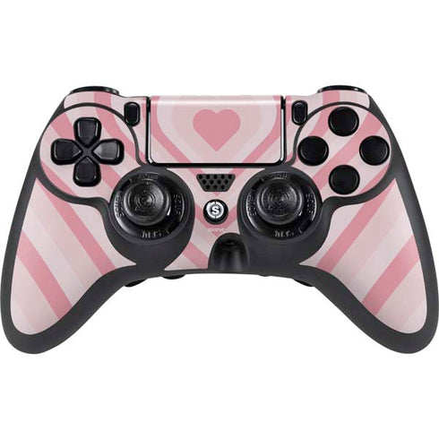 Pink Heart Pattern PlayStation PS4 Skins