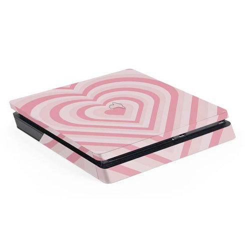 Pink Heart Pattern PlayStation PS4 Skins