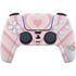 Pink Heart Pattern PS5 Pro Disk Bundle Skin