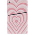 Pink Heart Pattern PS5 Slim Digital Edition Console Skin