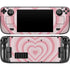 Pink Heart Pattern Steam Deck Handheld Gaming Computer Skin