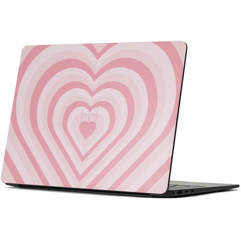 Pink Heart Pattern Surface Laptop 7 13.8in Skin