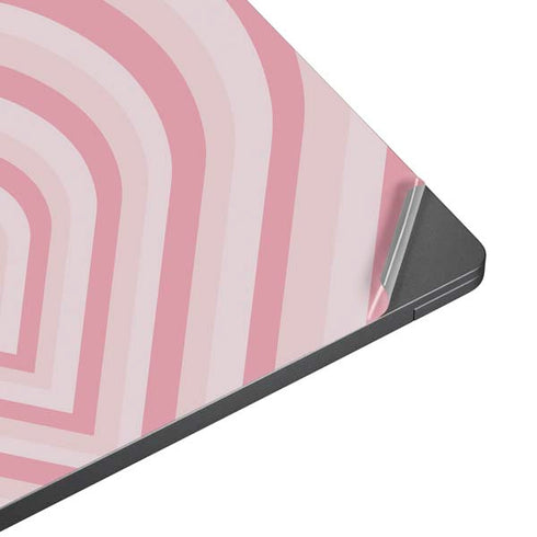 Pink Heart Pattern Surface Laptop 7 13.8in Skin