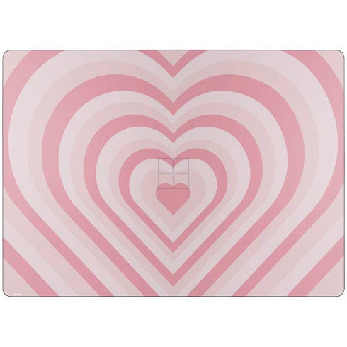 Pink Heart Pattern Surface Laptop 7 15in Skin