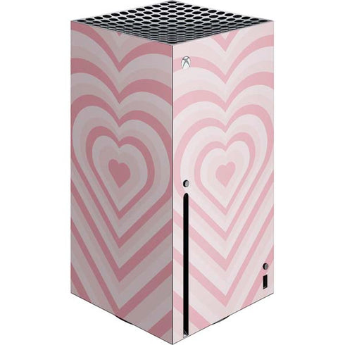 Pink Heart Pattern Xbox Series X Skins