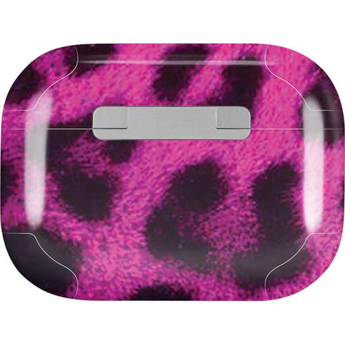 Pink Leopard Spots AirPods Skins