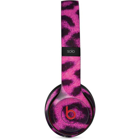 Pink Leopard Spots Beats Solo 2 Wireless Skin