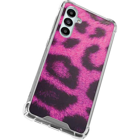 Pink Leopard Spots Galaxy A16 5G Clear Case