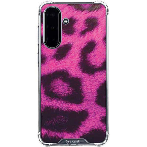 Pink Leopard Spots Galaxy A36 5G Clear Case