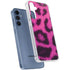 Pink Leopard Spots Galaxy A55 5G Clear Case