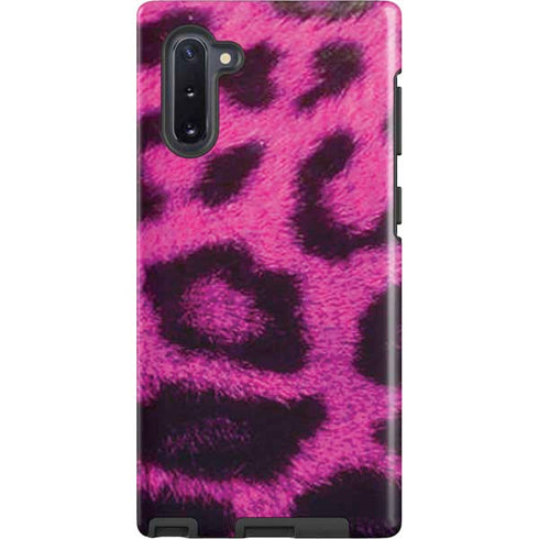 Pink Leopard Spots Galaxy Cases