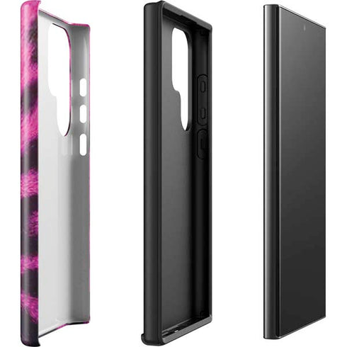 Pink Leopard Spots Galaxy S23 Ultra Pro Case