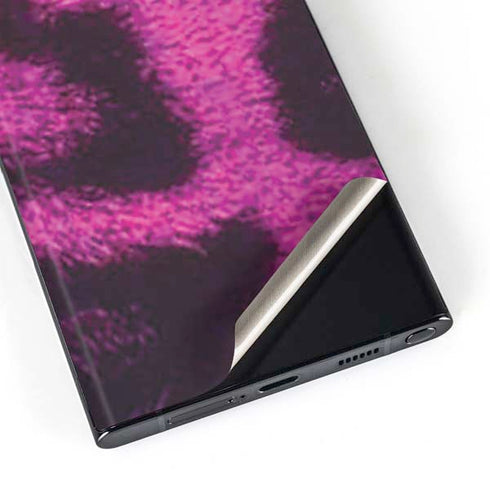 Pink Leopard Spots Galaxy Skins