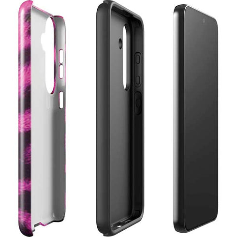 Pink Leopard Spots Galaxy S25 Impact Case