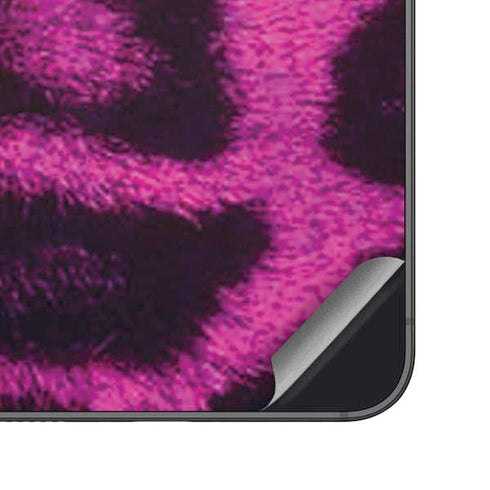 Pink Leopard Spots Galaxy S24 Skin