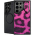 Pink Leopard Spots Galaxy S25 Ultra Kickstand Case