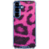 Pink Leopard Spots Galaxy S25 Clear Case