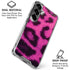 Pink Leopard Spots Galaxy S26 Plus Clear Case