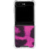 Pink Leopard Spots Galaxy Z Flip6 Clear Case