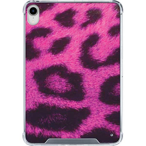 Pink Leopard Spots iPad 11th Gen (2025) Clear Case